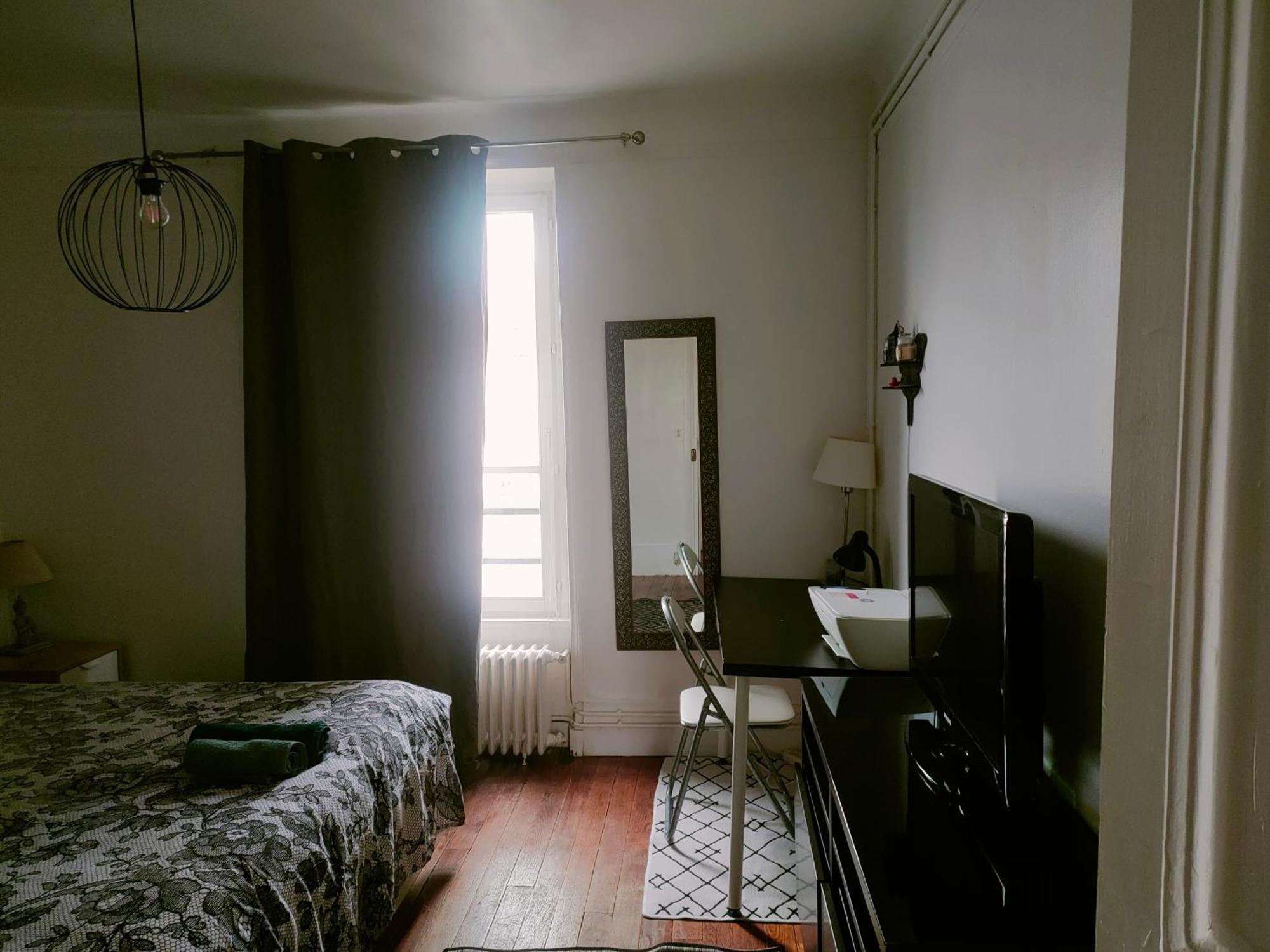 Chambre Vu Sur La Tour Eiffel Paryż Zewnętrze zdjęcie